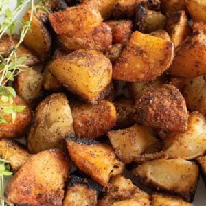 Crispy sauteed potatoes.