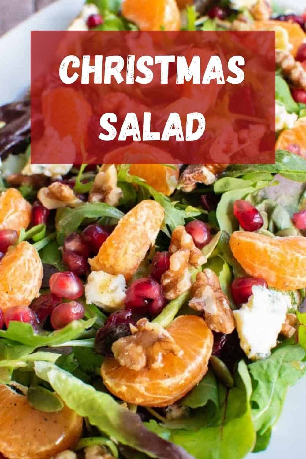 Christmas Salad Recipe - Dizzy Busy and Hungry!