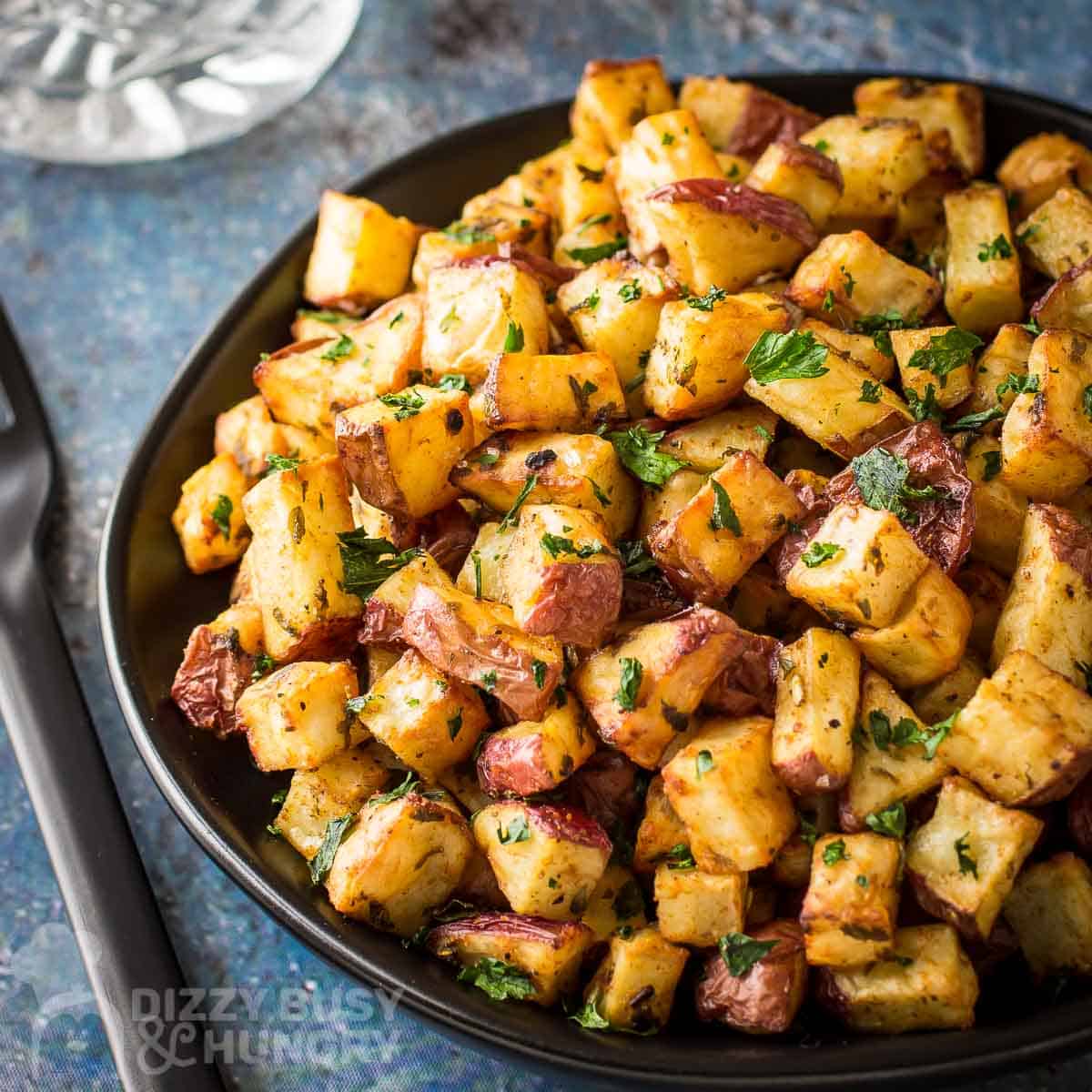 Air Fryer Breakfast Potatoes - Carmy - Easy Healthy-ish Recipes