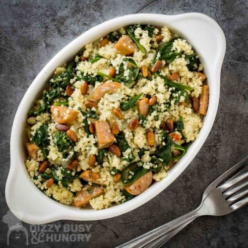 One Pot Sausage and Couscous Dizzy Busy and Hungry!