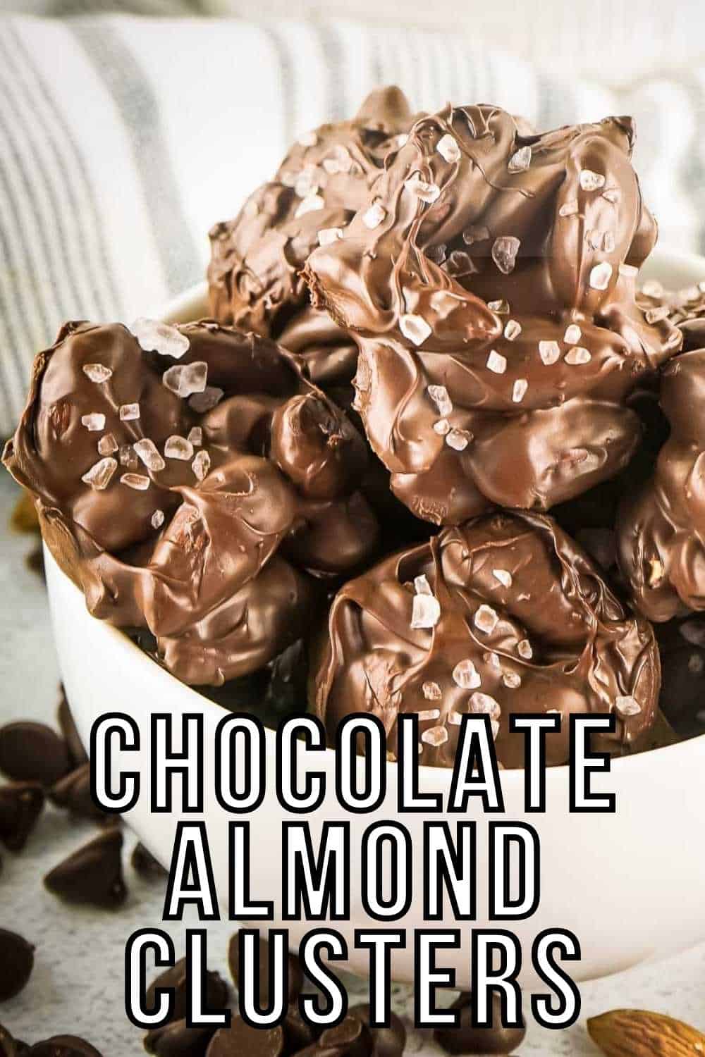 Easiest Chocolate Almond Clusters - Dizzy Busy and Hungry!