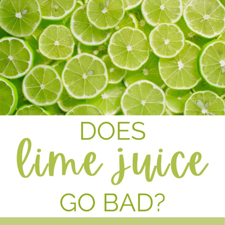 Does lime juice go bad?