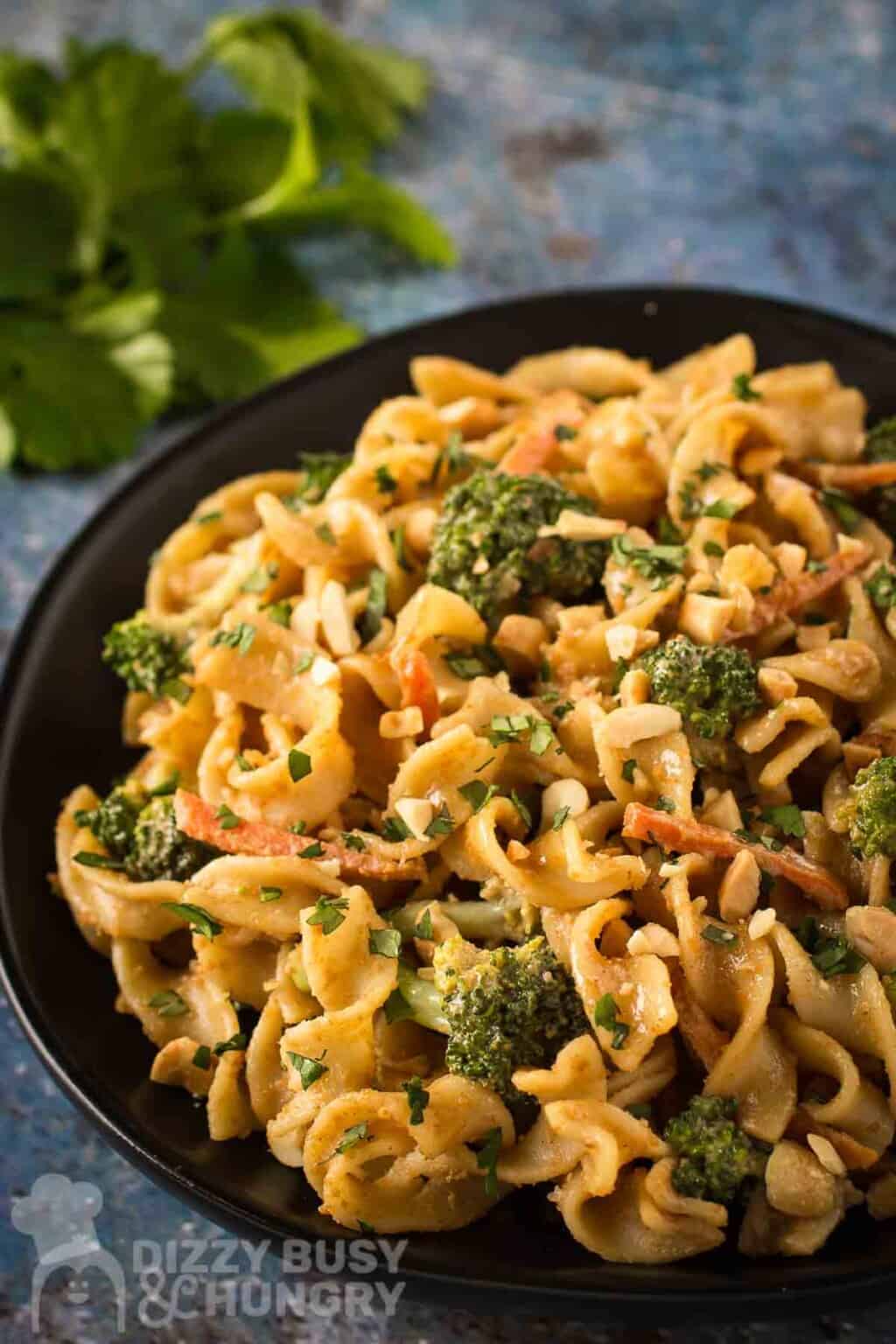 Easy Spicy Peanut Butter Broccoli With Noodles Dizzy Busy and Hungry!