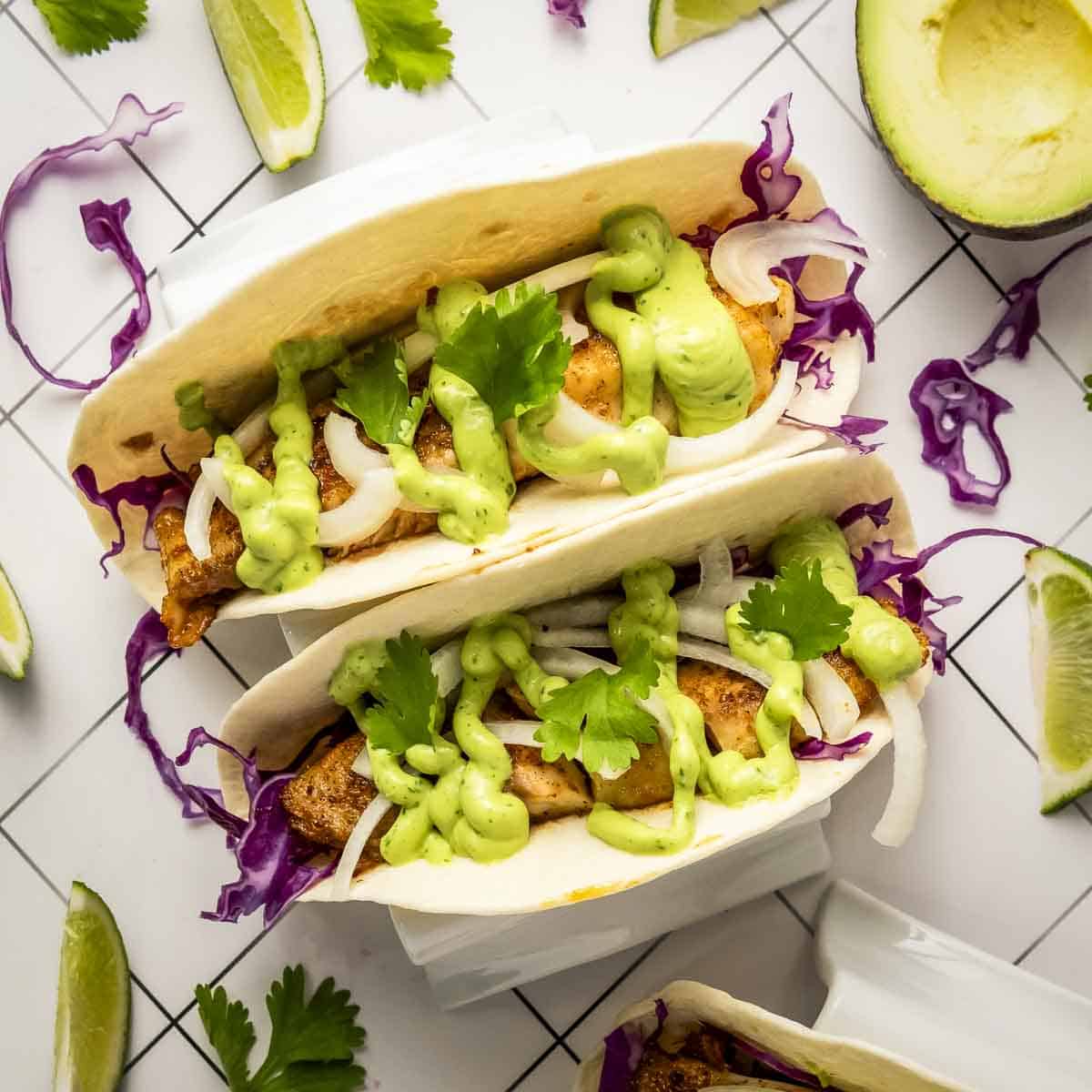 Bold and Flavorful Blackened Tilapia Tacos
